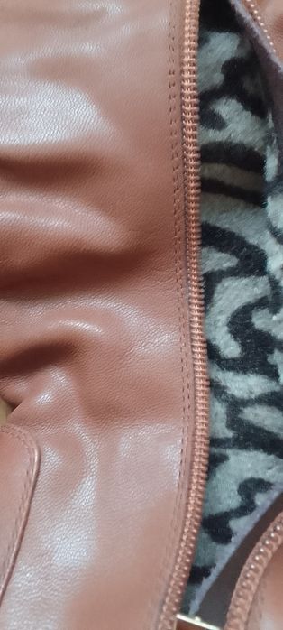 Сапоги весенние кожа б.у