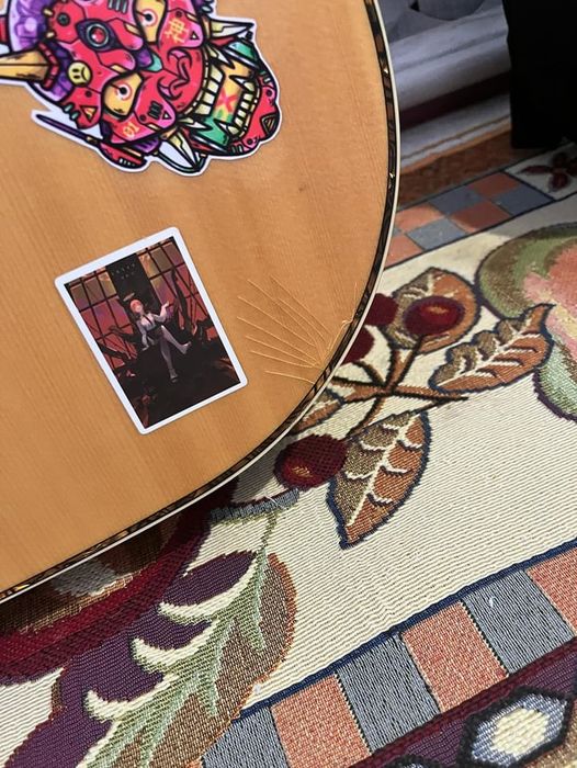 Гитара Cort AD880 с подключением