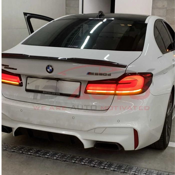 Комплект Конверсия BMW G30 Пре-фейс към Фейс (2017-2020 -> 2021+) – M Sport Брони, LED Фарове и LED Стопове
