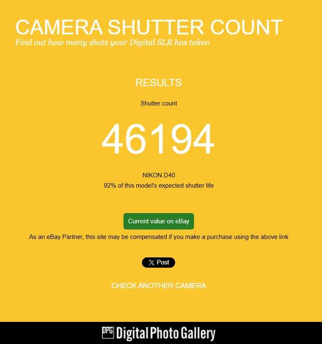 Фотоапарат Nikon D40, тяло , без обектив