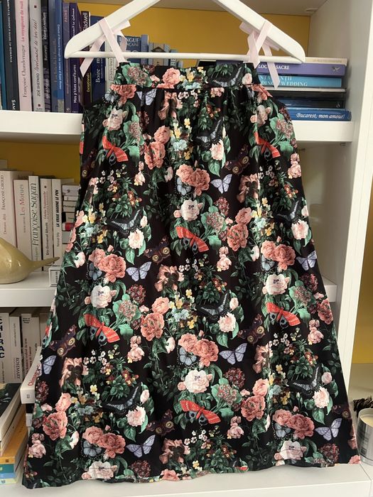 Rochie fetita cu flori marime 150 100%bumbac