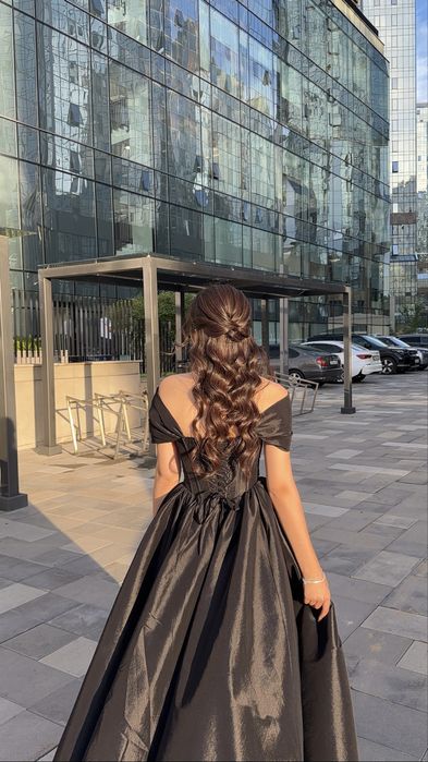 Пышное платье в пол