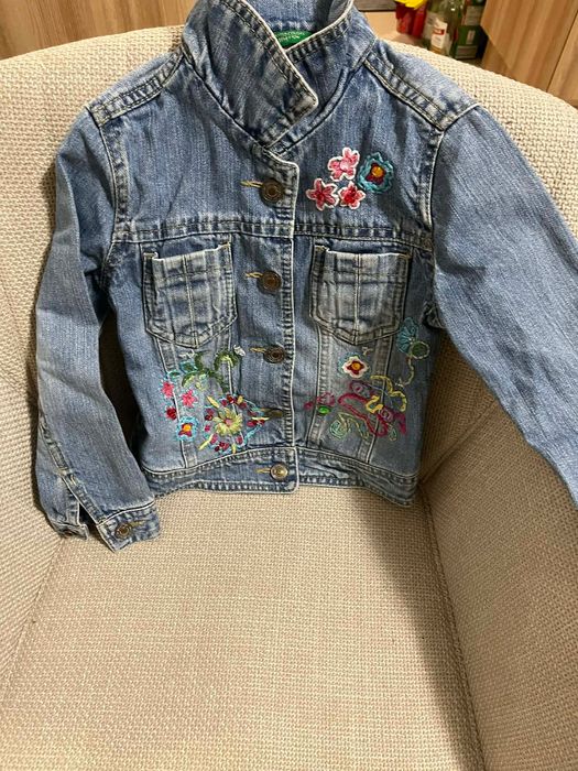 Дънково яке BENETTON