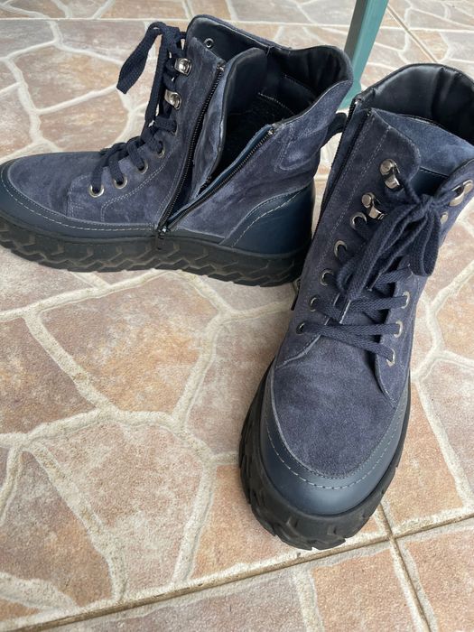 Боти ест. велур 38