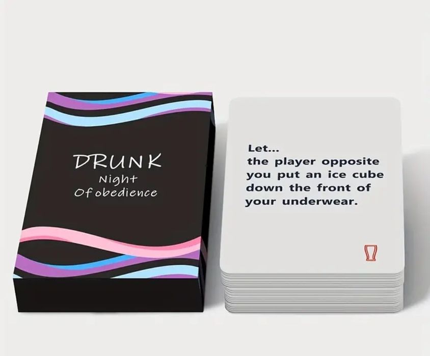 Парти карти/игри за напиване, Никога не съм, мръсни предизвикателства