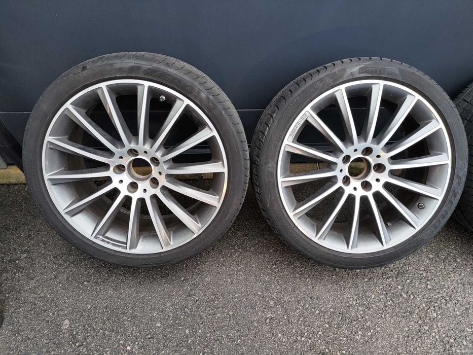 Оригинални Джанти AMG 19 Спорт Пакет Mercedes с гуми Pirelli ДОТ 08/21