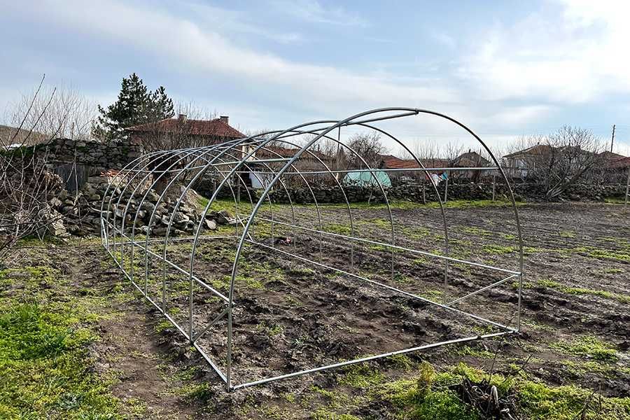 Тунелна оранжерия Hydro-Fix различни размери с ЕКОНТ цена - 15,00€