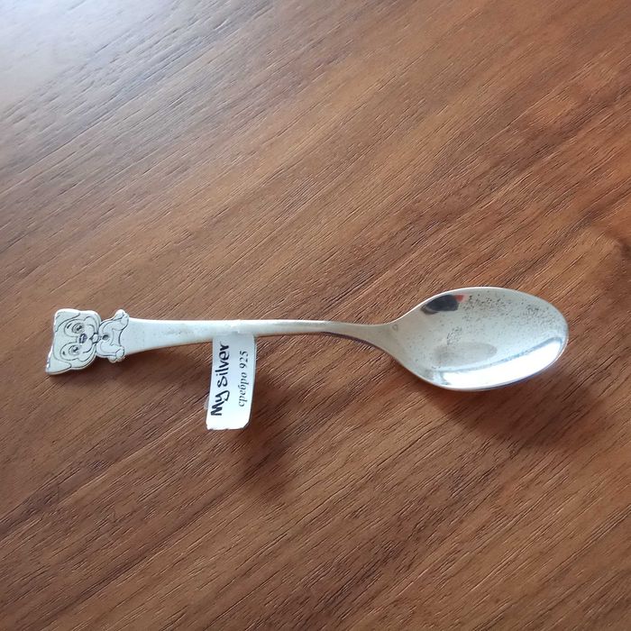 Детски сребърни лъжички различни модели, проба 925