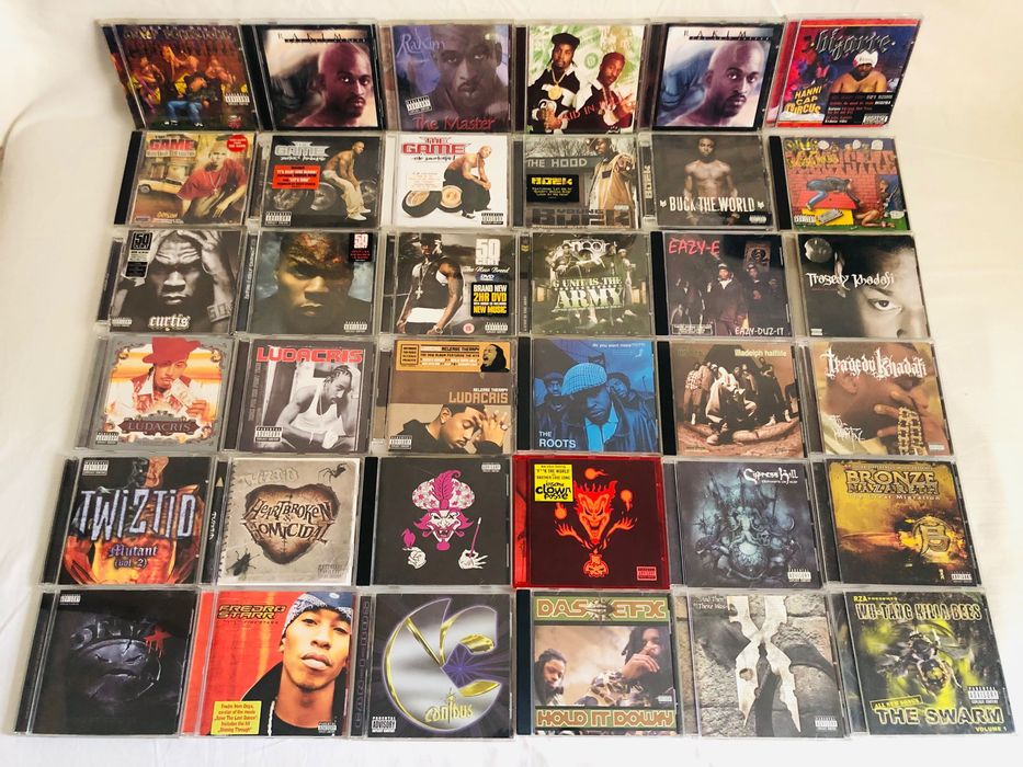 CD Rap Hip Hop Mop PARIS Onyx G UNIT DMX Canibus RAKIM Twisted 2PAC