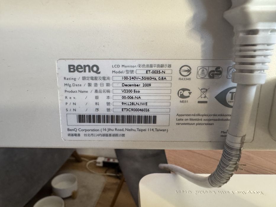 Monitor benq 21,5 inchi, fhd