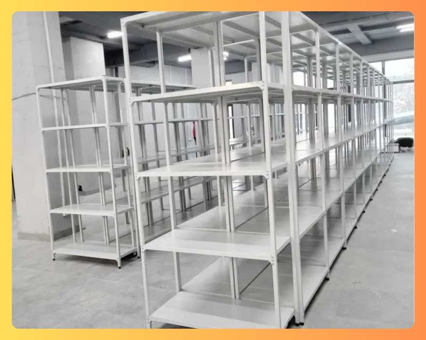 Arxiv stellaj, rafli metall tokchalar, ombor, архивный стеллаж