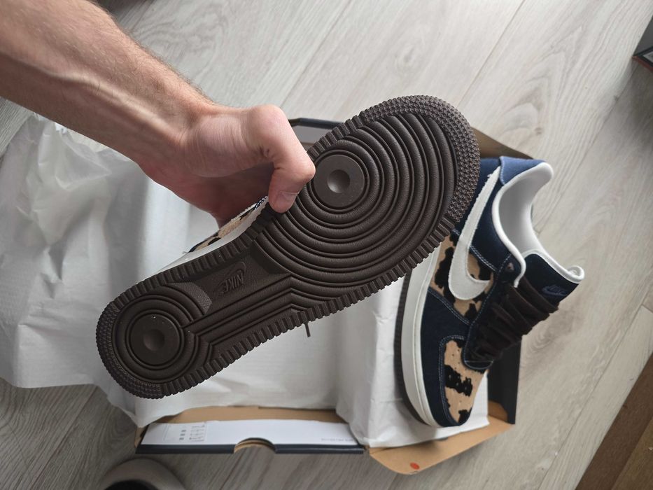 Nike Af1 Denim Cheetah