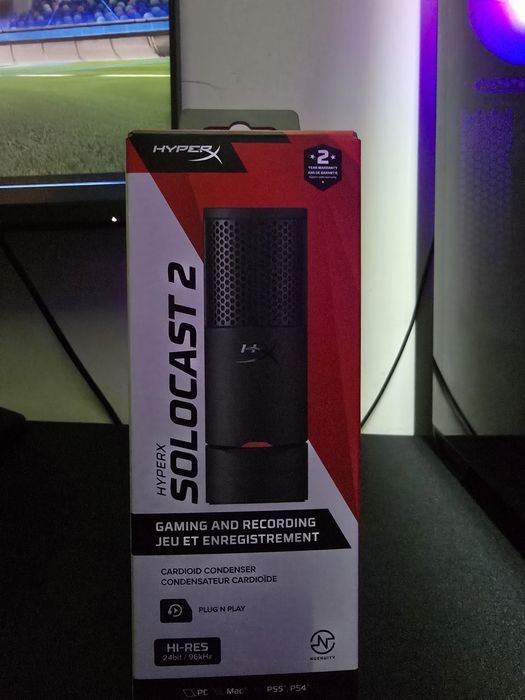 Микрофон Hyper X Solo Cast 2: