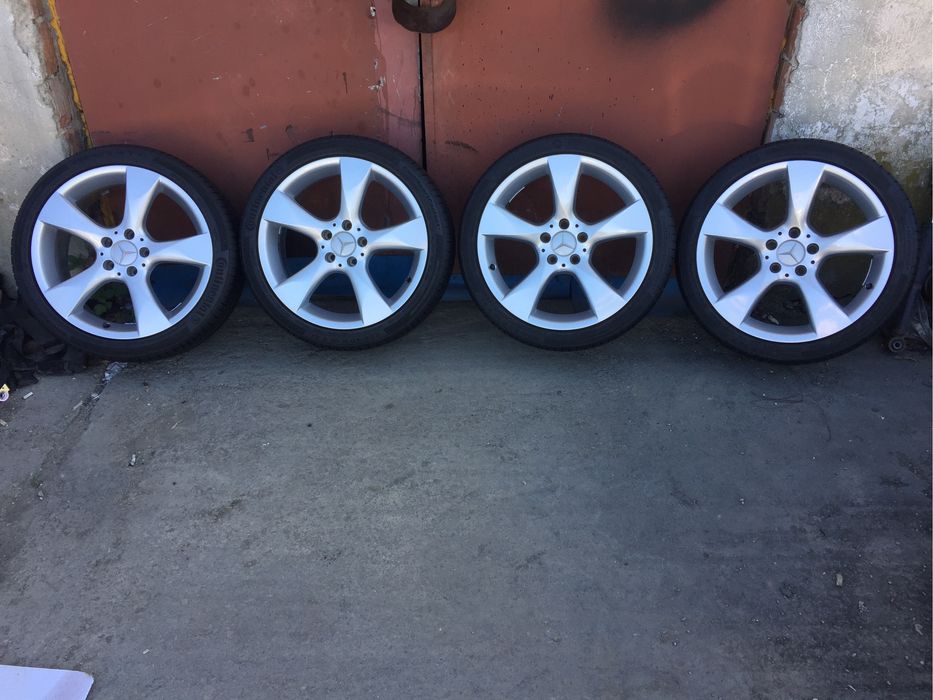 Jante Mercedes 18 inch’+anvel vara 245/35/18 225/40/18 ca NOI !