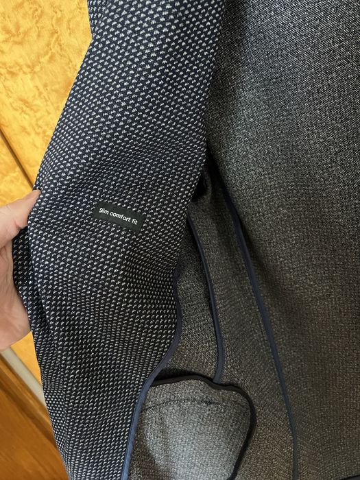 Мъжко сако Sisley, Slim Comfort Fit, размер 52 (L/XL)