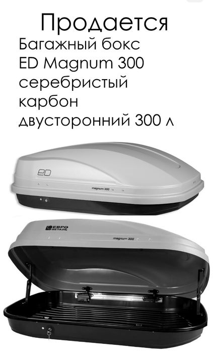 Авто бокс богажник