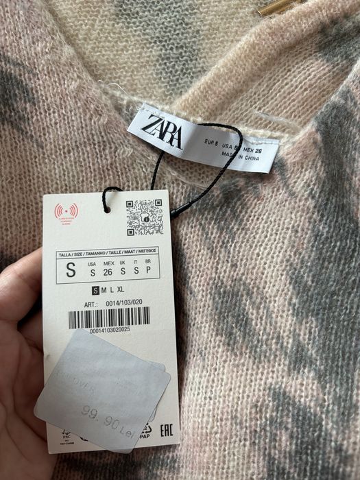 Set Zara: Cardigan si top