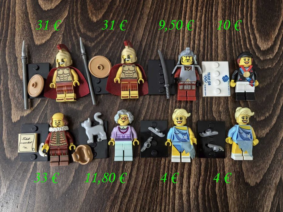 LEGO минифигурки рицари пирати нинджаго космос колекционерски стар уорс уестърн фортнайт властелинът на пръстените други