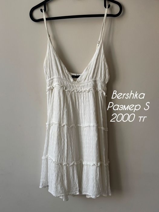 Голубое платье Zara S