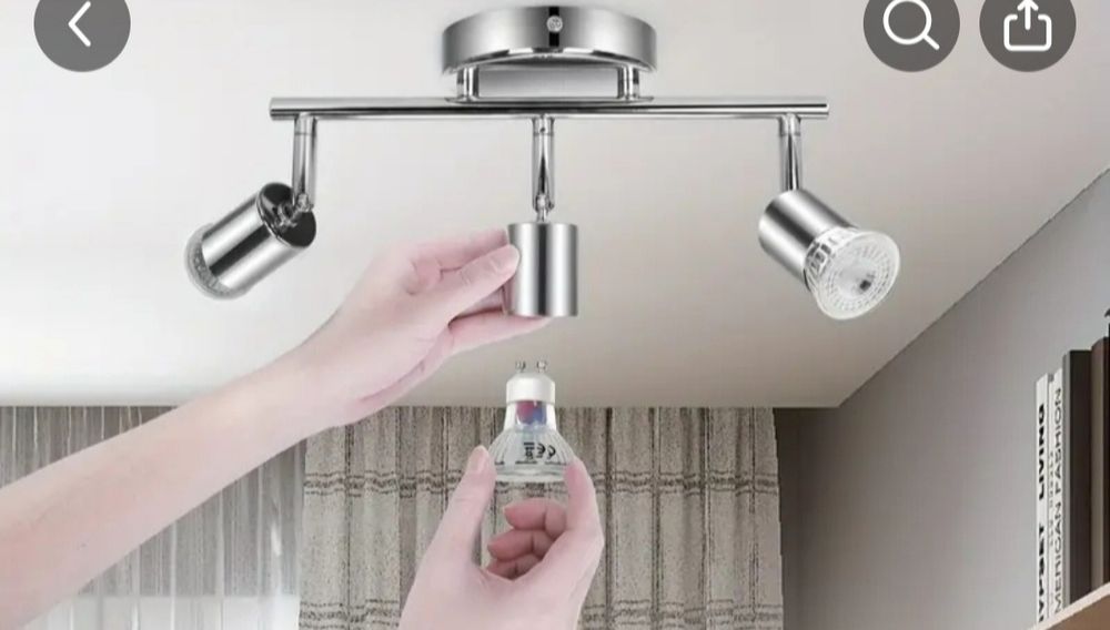 Красивая люстра в стиле минимализм