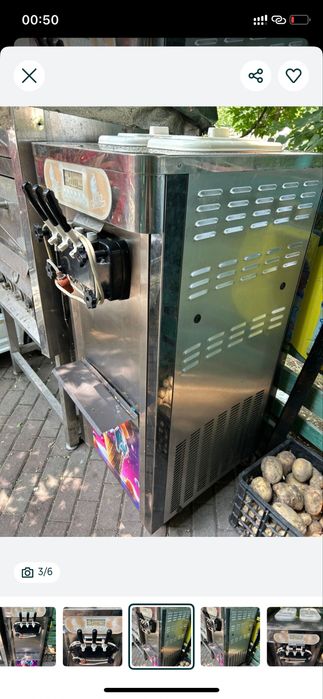 Морожное аппарат фризер