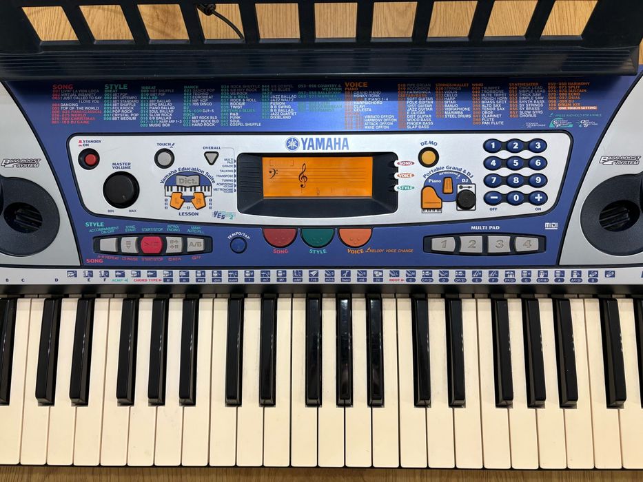 Orga clapa pian pianina sintetizator Yamaha PSR260