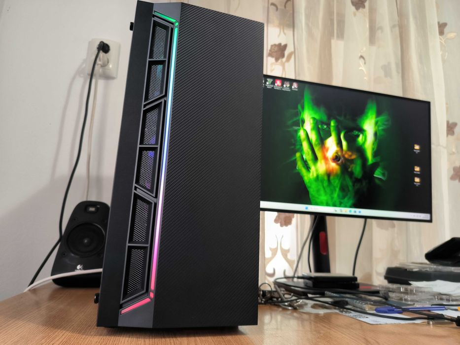 Unitate PC GAMING Ryzen 7 2700x 4.3Ghz/16GB DDR4/STRIX GTX1060 6GB/SSD 240GB/HDD 1.5TB