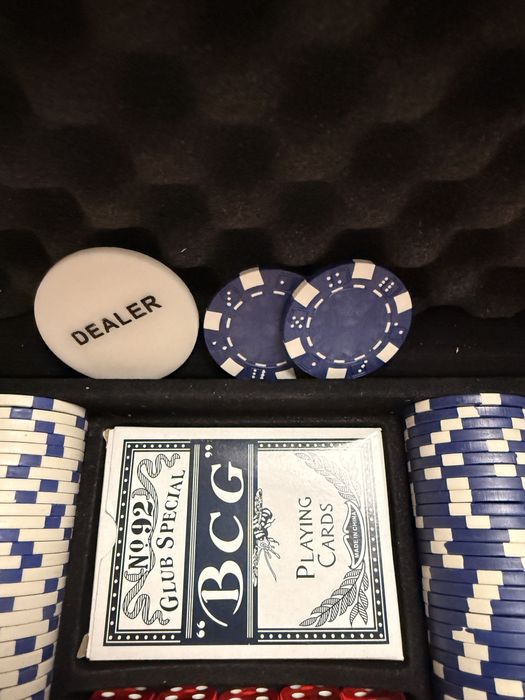 Set poker în stare excelentă