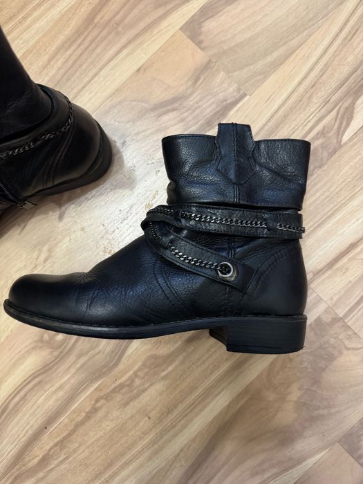 Боти естествена кожа