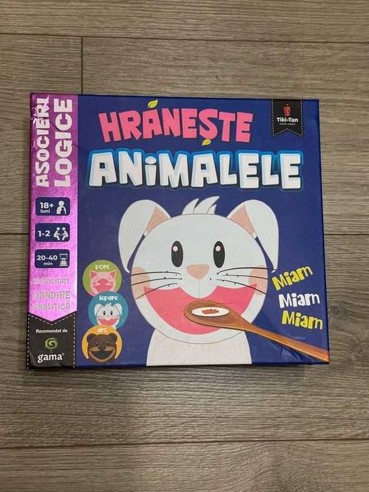 Joc educativ Tiki-Tan Hraneste animalele