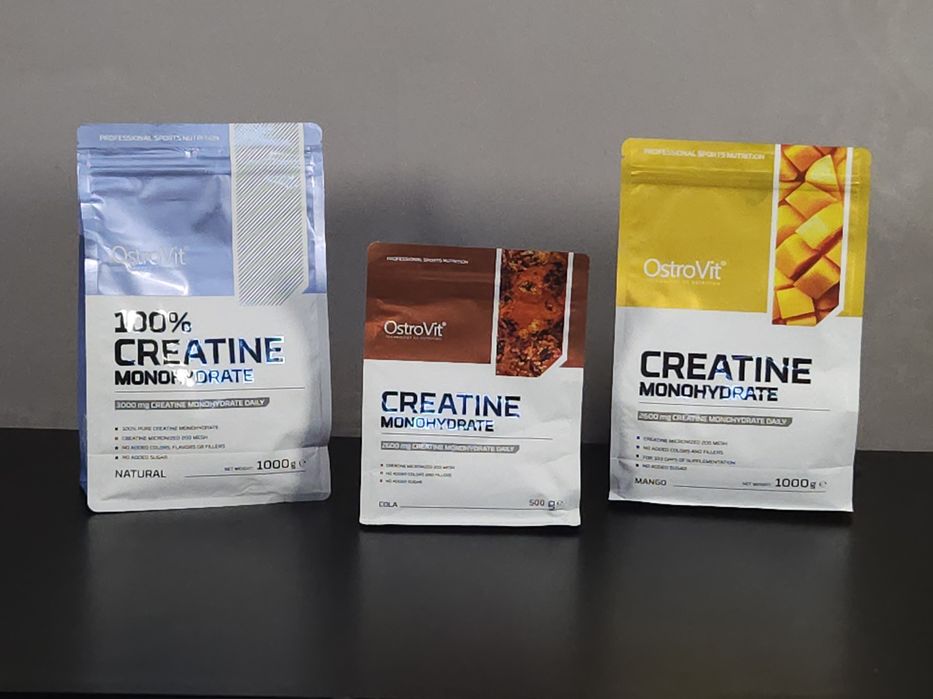 OstroVit Creatine Monohydrate 500g / 1000g – различни вкусове