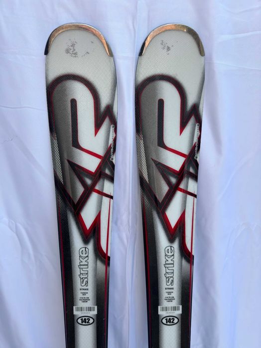 Ski schiuri carveK2 Strike 142cm +legaturi Marker