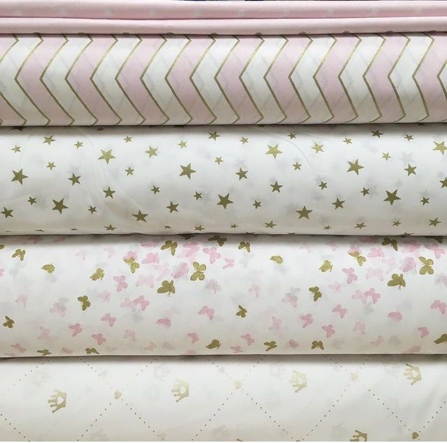 Ранфорс с глиттером(Турция)