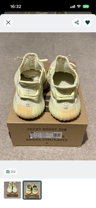 Adidas Yezy Boost 350 V2,цвят Butter