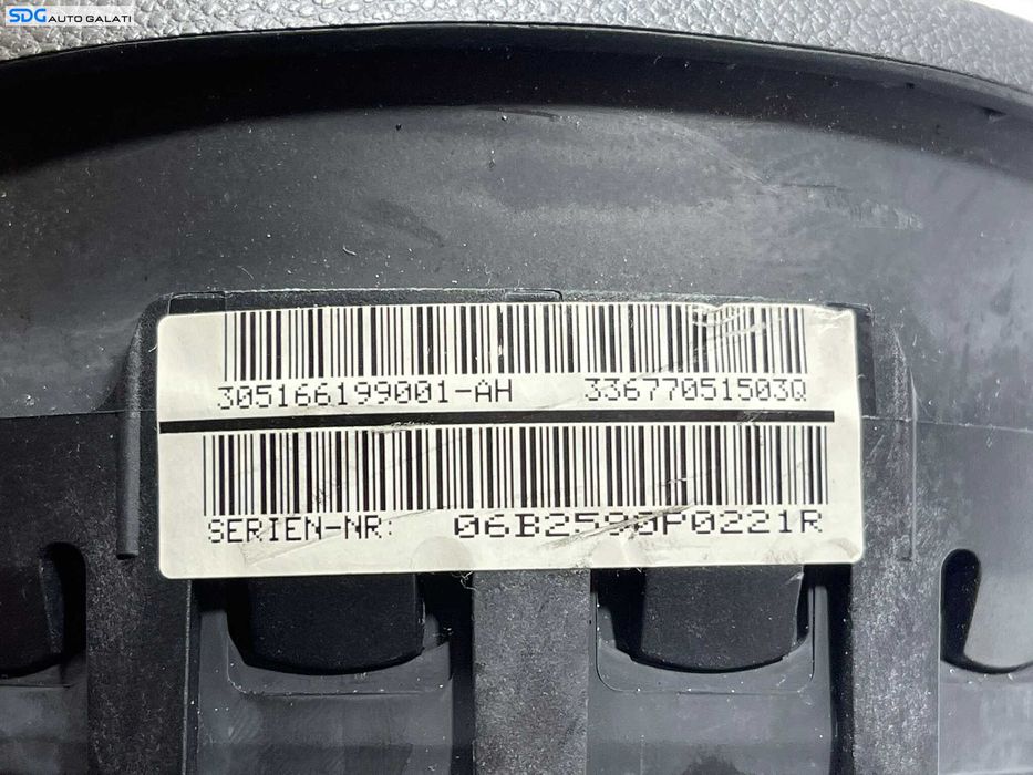 Airbag Volan M Sport BMW Seria 3 E90 E91 2004 - 2011 Cod 33677051503Q [L8271]