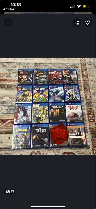 Продам диски на пс4(ps4)