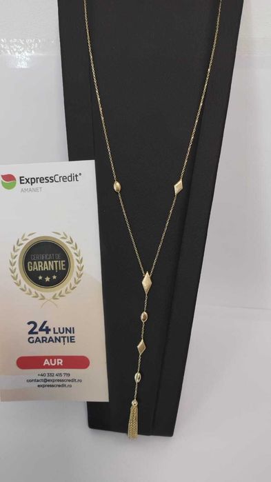(AG 35) Lant aur 14K B.34258 / 2045 lei/ Garantie 2 ani