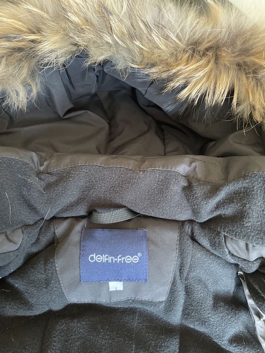 Зимняя куртка с капюшоном