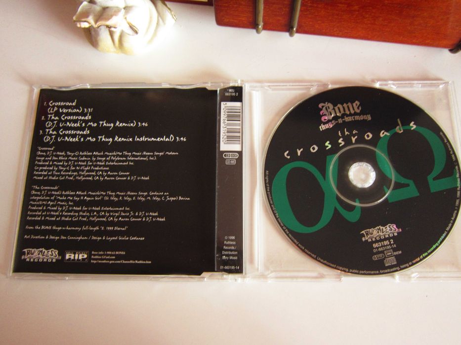 cd rar Bone Thugs-N-Harmony ‎Crossroads Hip Hop Gangsta 1996 impecabil