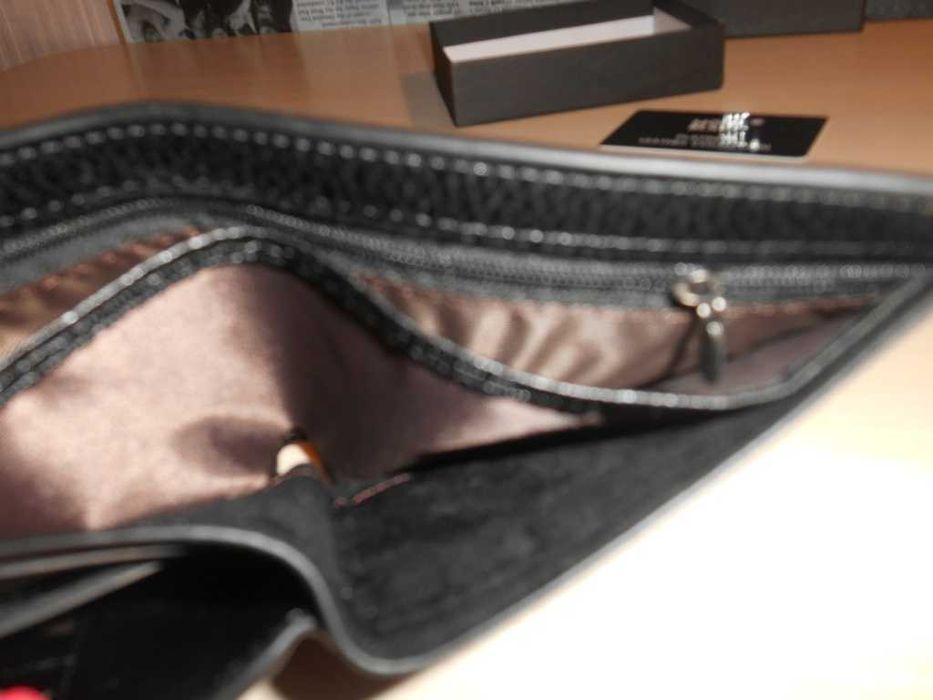 Portofel pentru bărbați Mont Blanc, piele 65-09