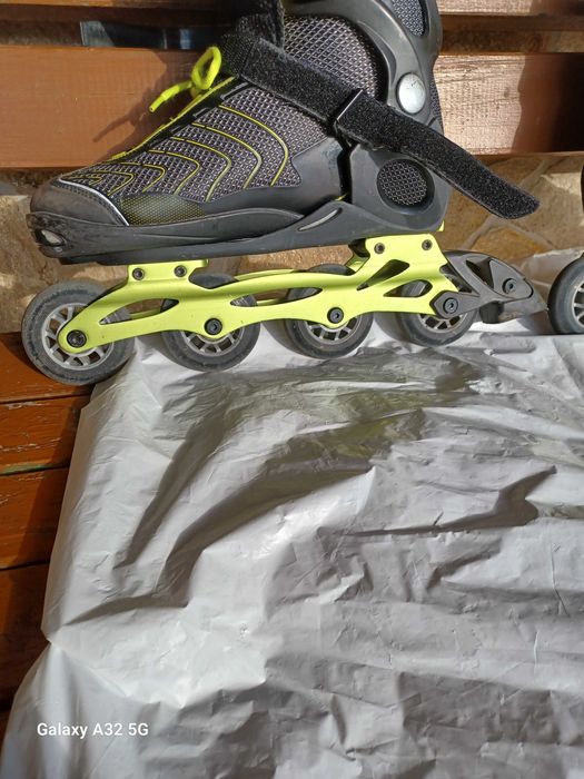 Ролери Fila цвят лайм