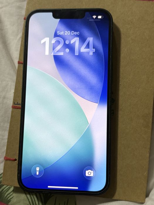 iphone 13 зелен с кутия