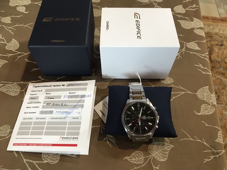 Casio   Edifice   efv-610d