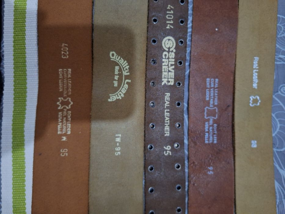 Женский кожаный ремень про-во Нидерланды