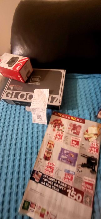 Airsoft GLOCK 17 Gen4 UMAREX Еърсофт Пистолет Pistolet  Gas