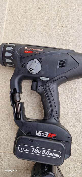 Panasonic rotopercutor,sabie pe acumulator