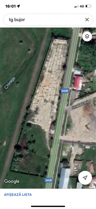 Targu bujor teren de inchiriat sau vânzare suprafata 8000mp