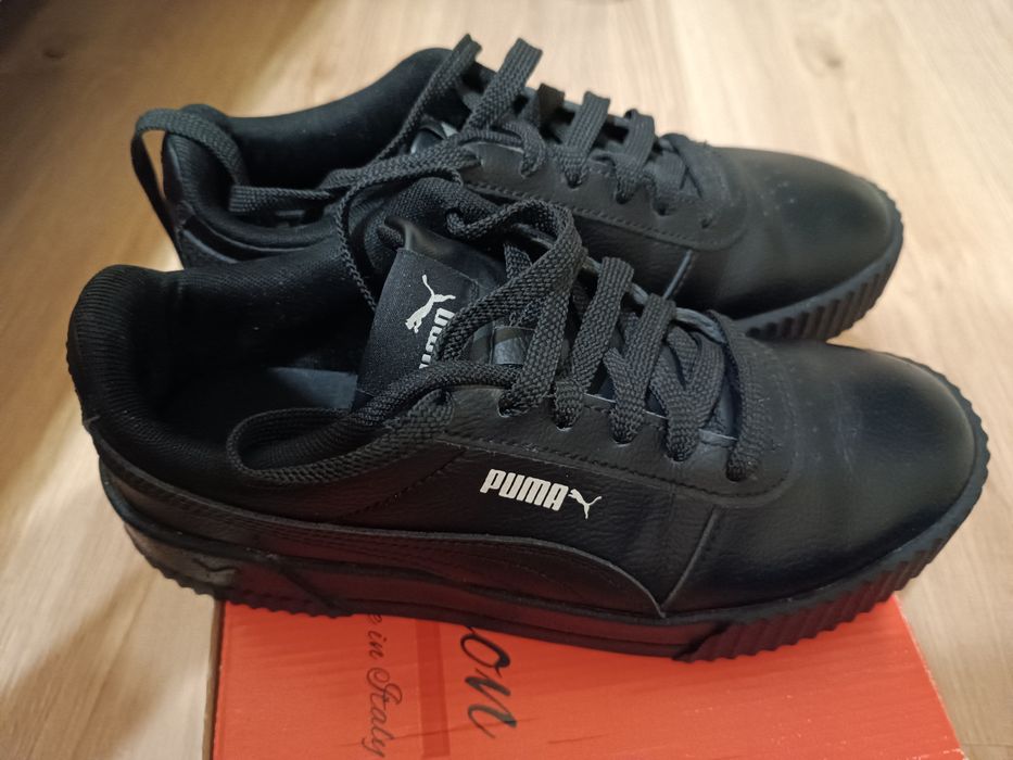 Маратонки PUMA -естествена кожа