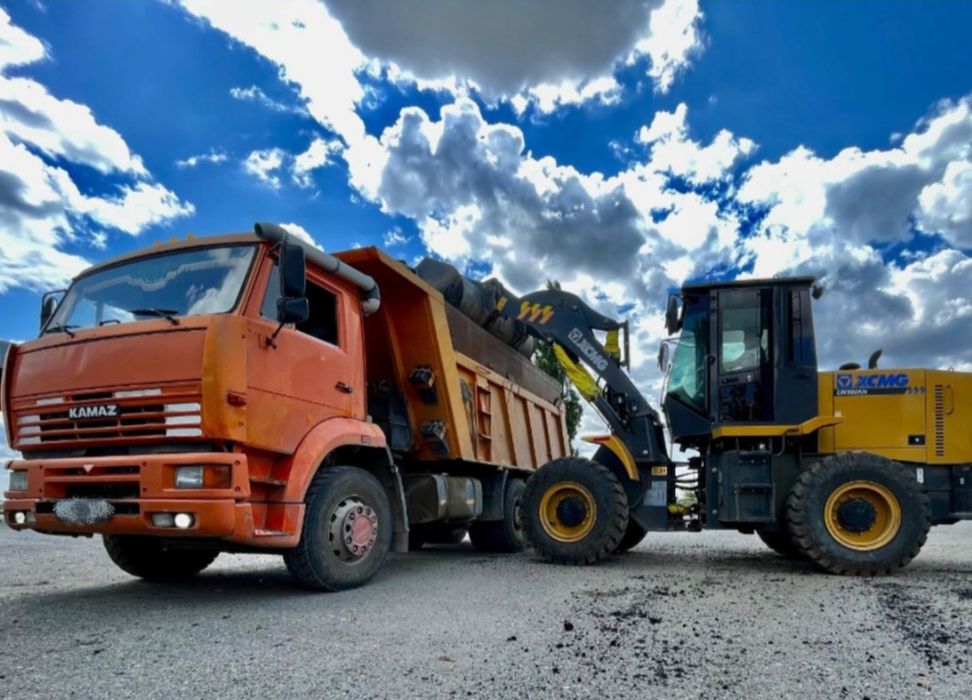 Услуги погрузчика, камаза