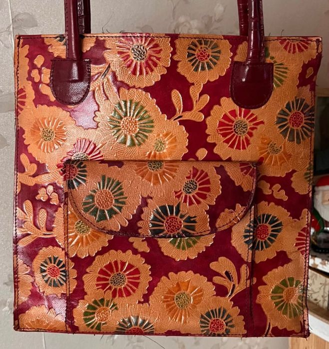 Geantă piele naturală